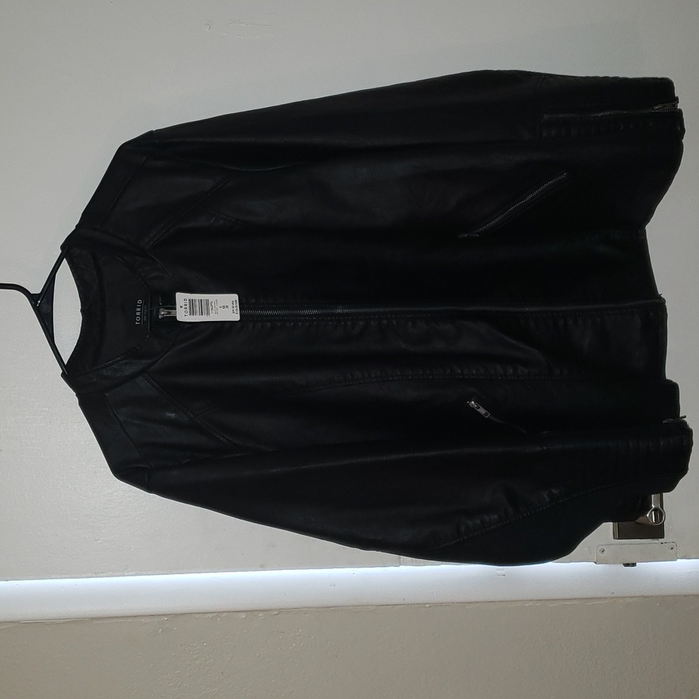 Torrid leather jacket